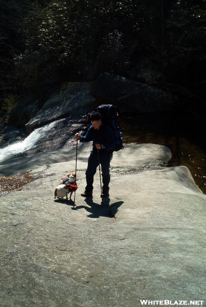 Harpers Falls With Siggy