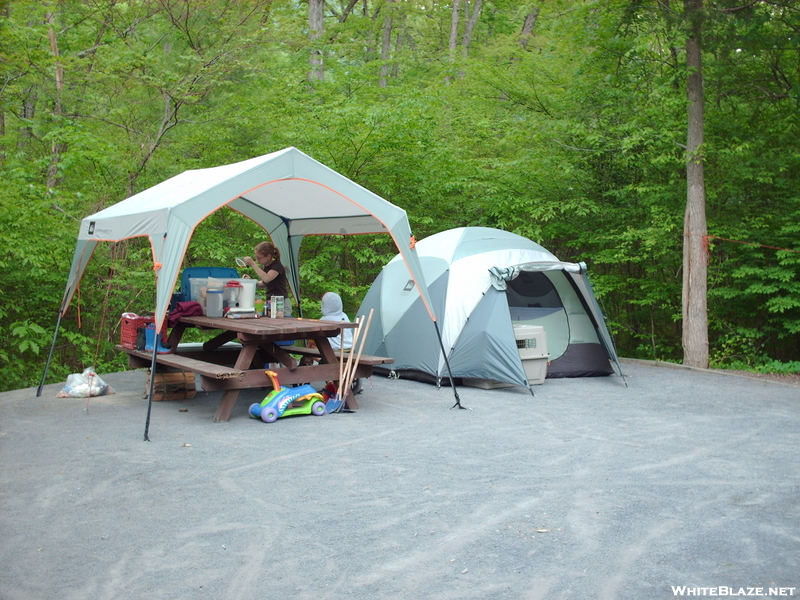 Camping At Elizabeth Furnace, Virginia