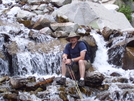Agnes Vaile Falls Near The Colorado Trail Trailhead At Mt Princeton by tom_alan in Colorado Trail