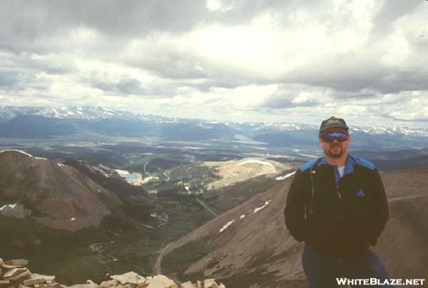 Top of Mt Sherman 14,036ft