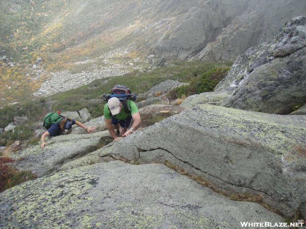 Me Climbing Lions Head On Mt. Washington