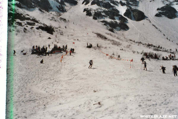 May Skiing At Tuckermans Ravine, Mt. Washington, Nh