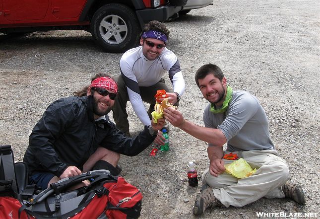 Trail Magic At Unicoi Gap