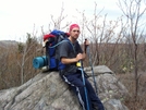 Dj Resting For The Next Climb In Grayson Highlands May 2009