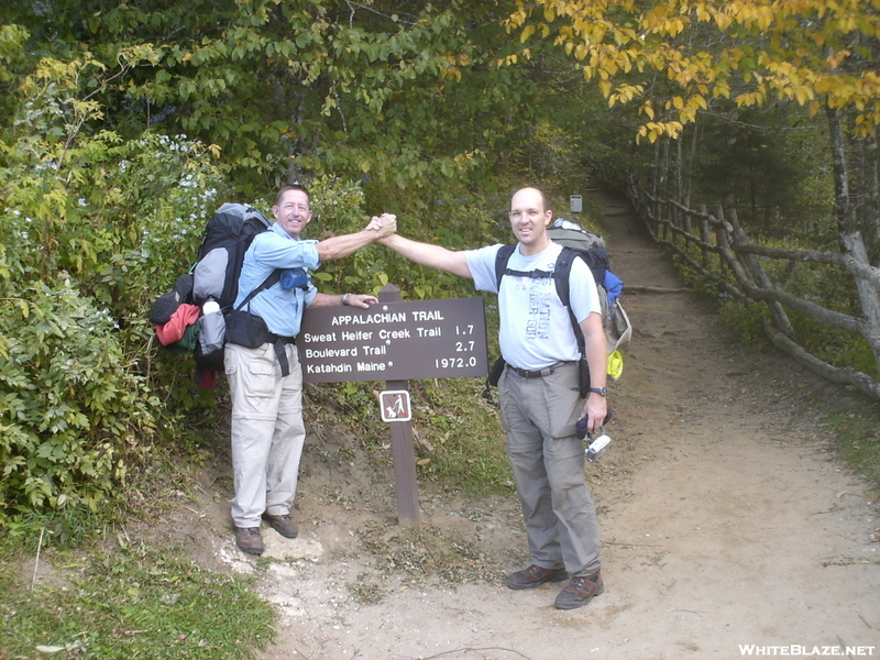 Blazes: At At Newfoundland Gap - Gsmnp