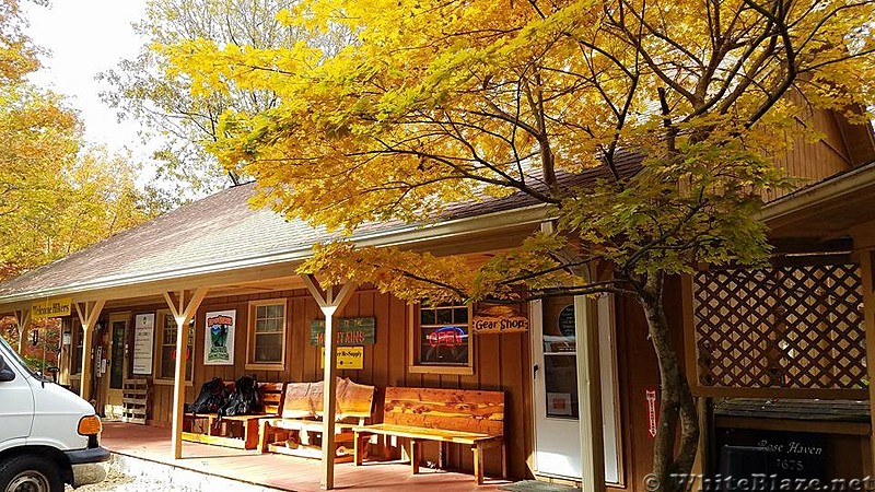 Front Porch Top of Georgia Hiking Center's &quot;Hightower House&quot;