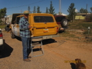 Need A Ride To The Border?  Sam Hughes, 1978 International. by K.B. in Continental Divide Trail