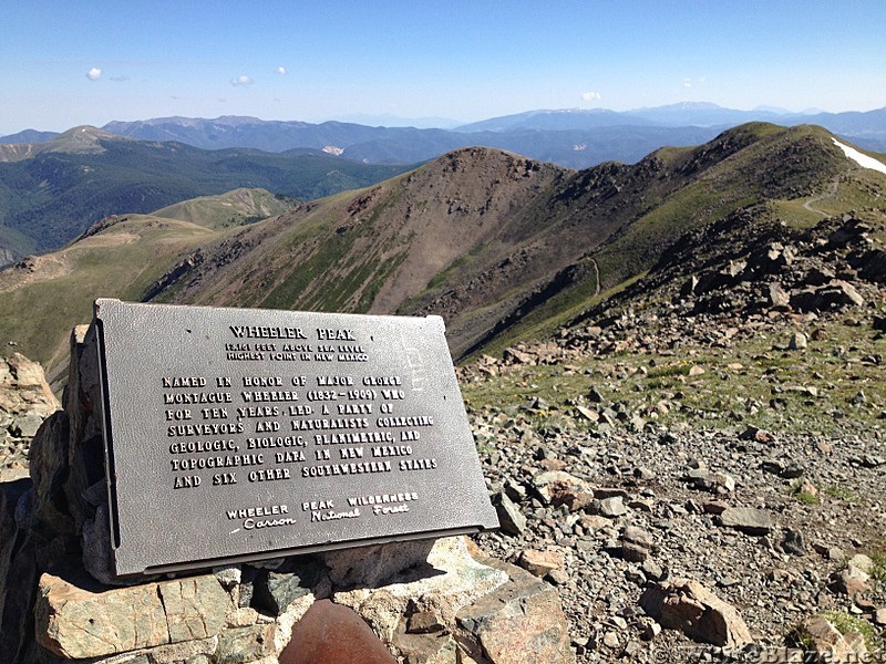 Wheeler Peak NM, highest point in New Mexico