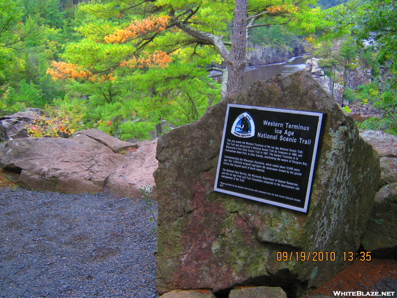 Western Terminus Of The Ice Age Trail