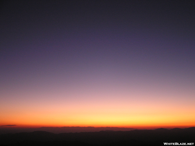 Sunrise On Max Patch Mountain