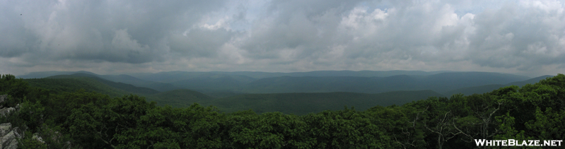 2009-0615a Wind Rock Pano Looking West