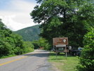 2009-0720c Ranger Station At Delaware Water Gap by Highway Man in Trail & Blazes in New Jersey & New York