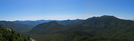 2009-0906m Franconia&pemi Ranges From Mt Garfield by Highway Man in Trail & Blazes in New Hampshire