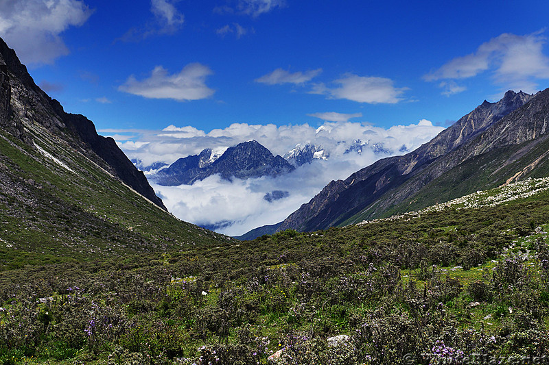 June 2014 Minya Konga Backpacking, China