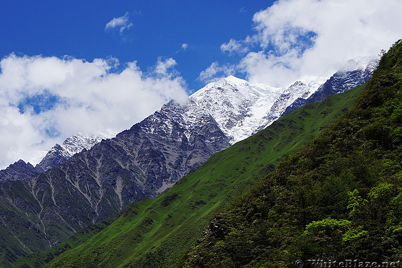 June 2014 Minya Konga Backpacking, China