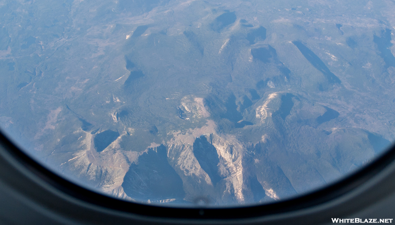 20091119b Mt. Katahdin From A Plane