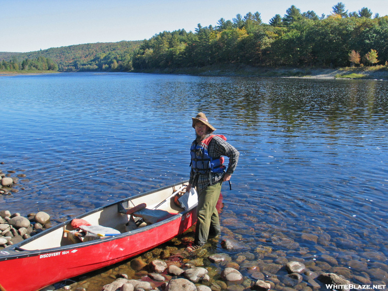 2009-0926c David Corrigan At Kennebec River, Me