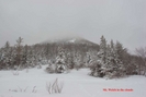 2008-02a-Mt Welch In Clouds by Highway Man in Views in New Hampshire