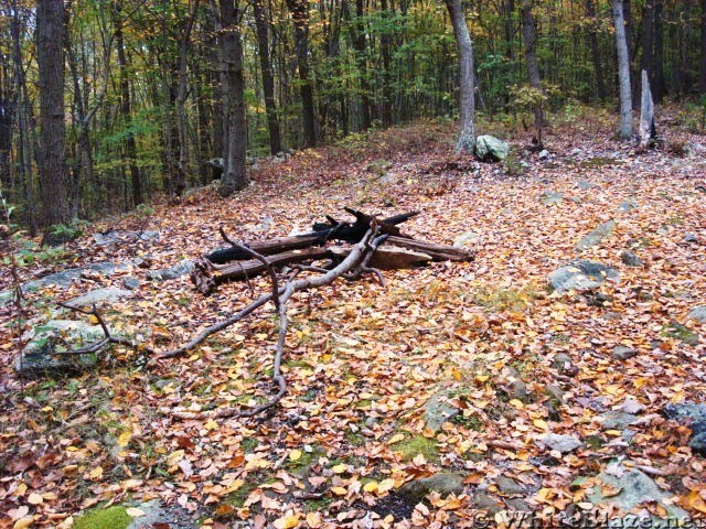 Camp Site North Of Whiskey Springs Road, PA, 10/06/12