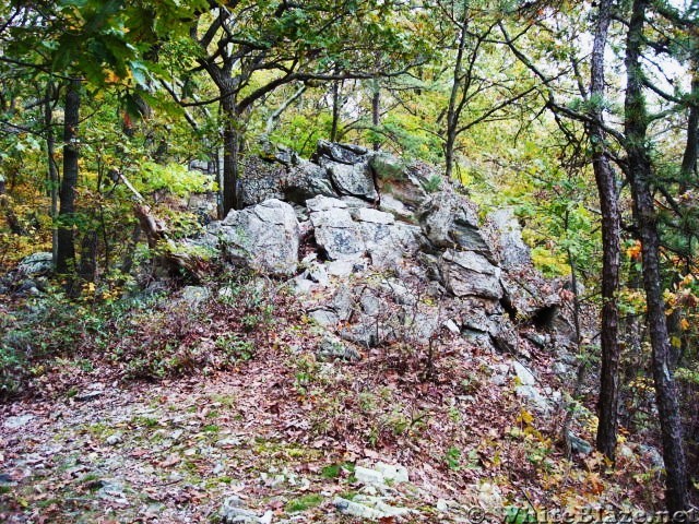 A.T. Junction With White Rocks Trail, PA, 10/06/12