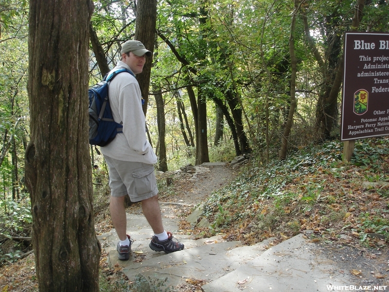 Access Trail From A.t. Conservancy, Harpers Ferry, Wv, 10/18/08