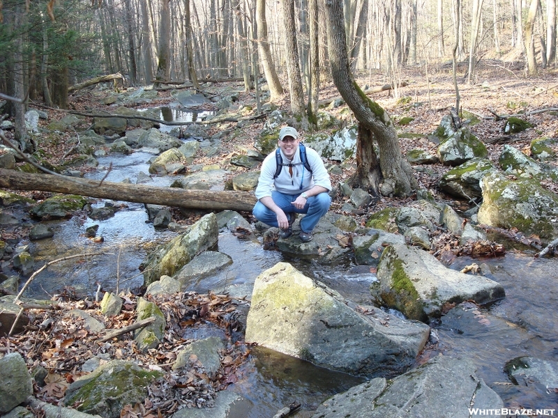 Hooligan At Stream Crossing, Warner Gap Hollow, Md, 11/07/09