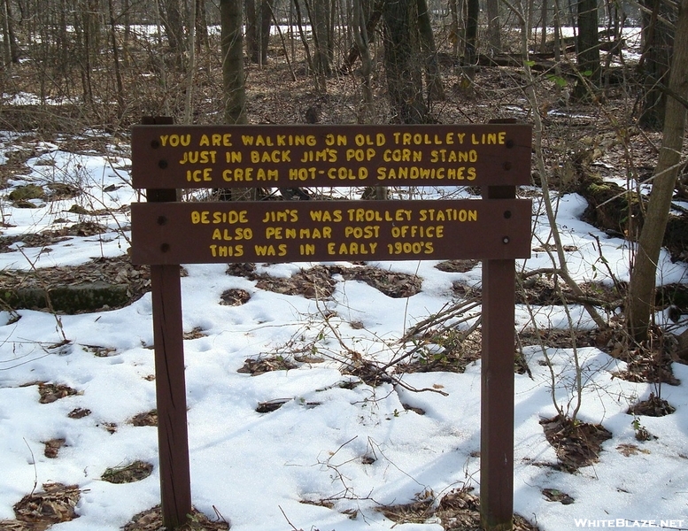 A.t. On Old Trolley Line Near The Mason-dixon Line, 01/16/10