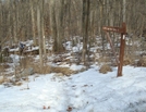 A.t. Marker At Old P.a. Route 16, Pa, 01/16/10