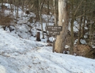 A. T. Marker At Mentzer Gap Road, Pa, 01/16/10 by Irish Eddy in Views in Maryland & Pennsylvania