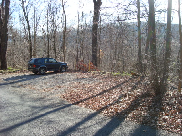 Parking Area At Michaux Road Crossing, PA, 11/25/11