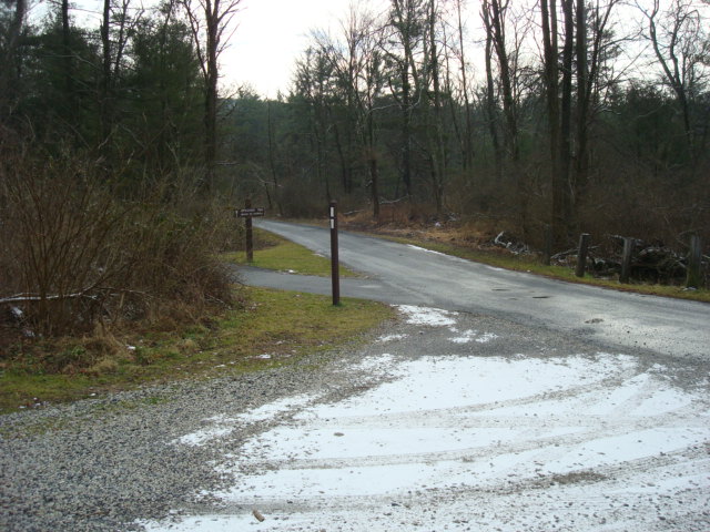A.T. Junction With Cumberland County Biker/Hiker Trail, PA, 12/30/11