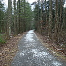 A.T. Junction With Old Railroad Bed Road, PA, 12/30/11