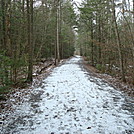 A.T. Junction With Old Railroad Bed Road, PA, 12/30/11