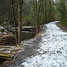 A.T. Junction With Swamp Trail, PA, 12/30/11