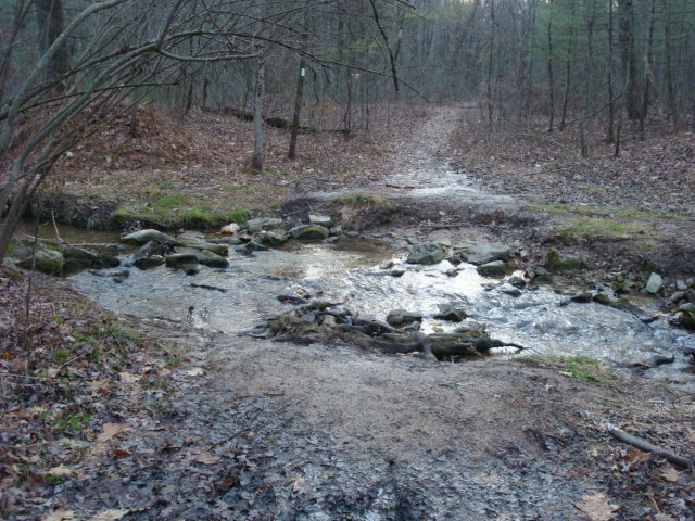 A.T. Merger With Old Reading Railroad Bed, PA, 12/30/11