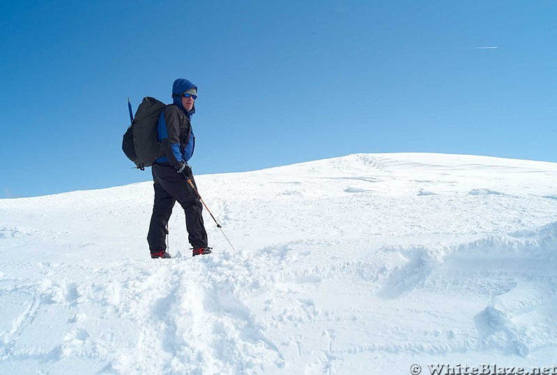 Near the summit of Katahdin