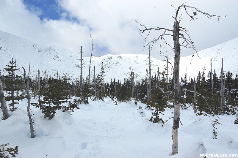 Baxter Summit Start From Chimney Pond.