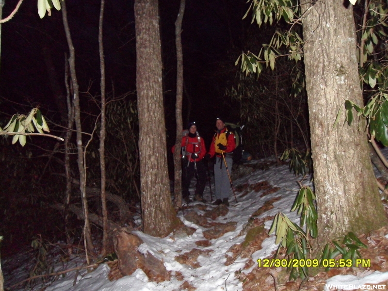 Dicks Creek To Deep Gap 12-30-09