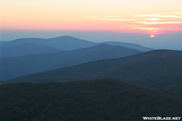 Sunset from Rocky Top