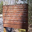 Village of Rausch Gap Sign Along AT in Pennsylvania