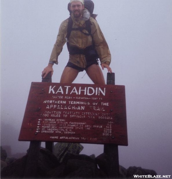 Stefan At The End Of His Thru-hike Aug. 1992