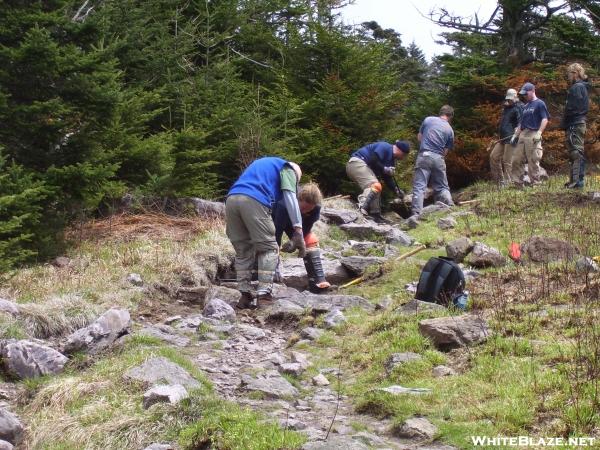 Konnarock Crew 2006 Week One Mount Rogers