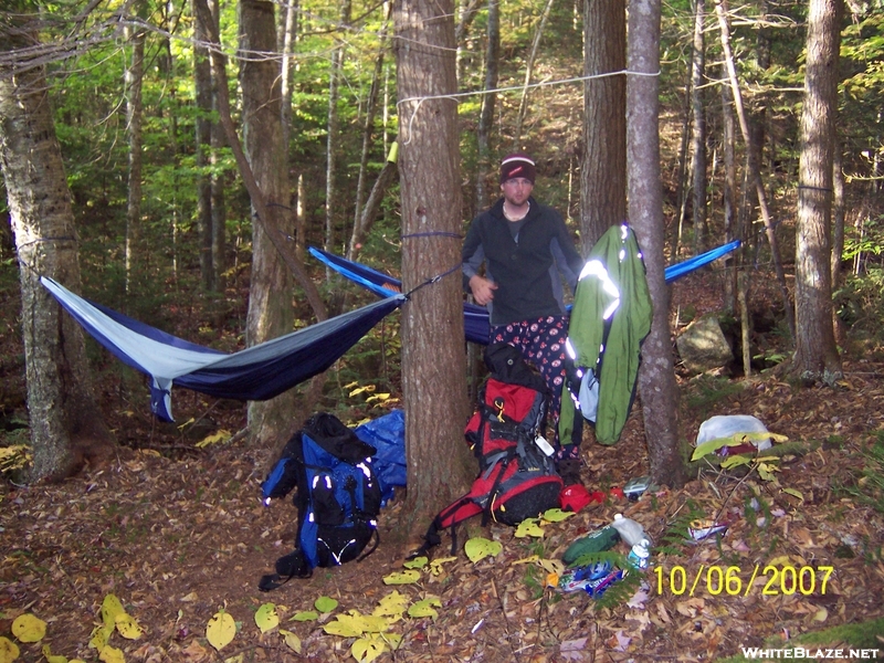 Hammock Camping In Franconia, Nh