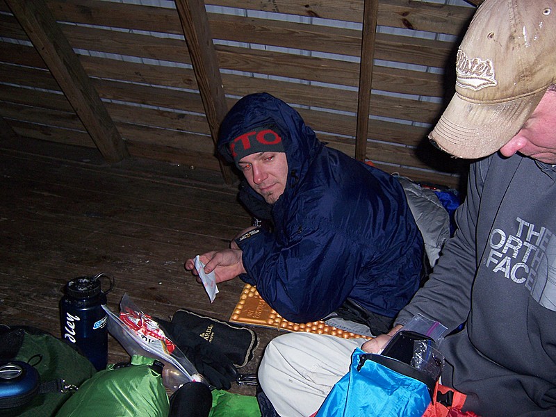 Loft of Thomas Knob Shelter