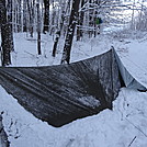 Snowy 4-day section hike by Menace in Views in Maryland & Pennsylvania