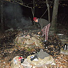 tending the fire by Menace in Section Hikers