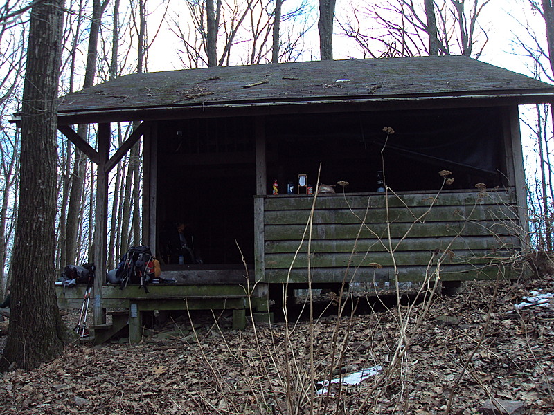 Peters Mtn Shelter 2-18-2012