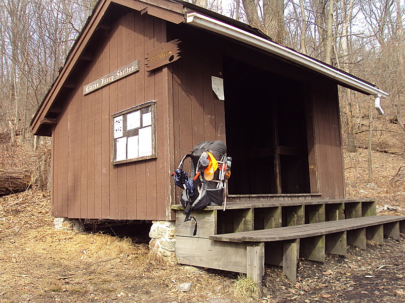 Clarks Ferry Shelter 2-19-2012