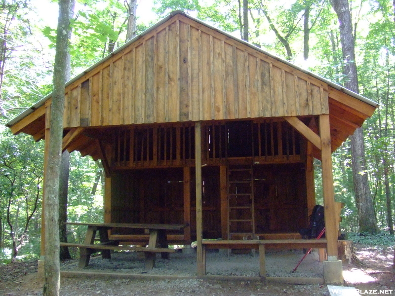 New Stover Creek Shelter