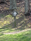 At Trail Sign At Brp